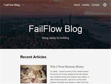 Tablet Screenshot of failflow.com